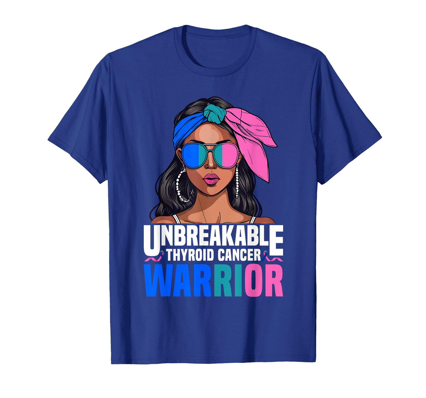 Thyroid Cancer Warrior Unbreakable Survivor Thyroid Cancer T-Shirt