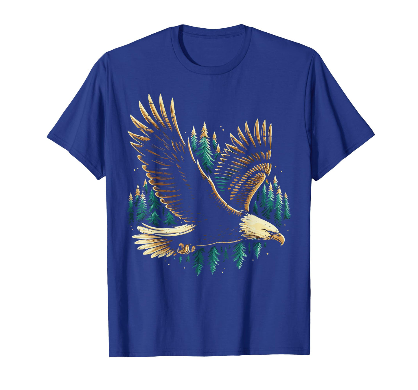 Eagle Forest Wildlife Bird Nature Men Women Kids T-Shirt