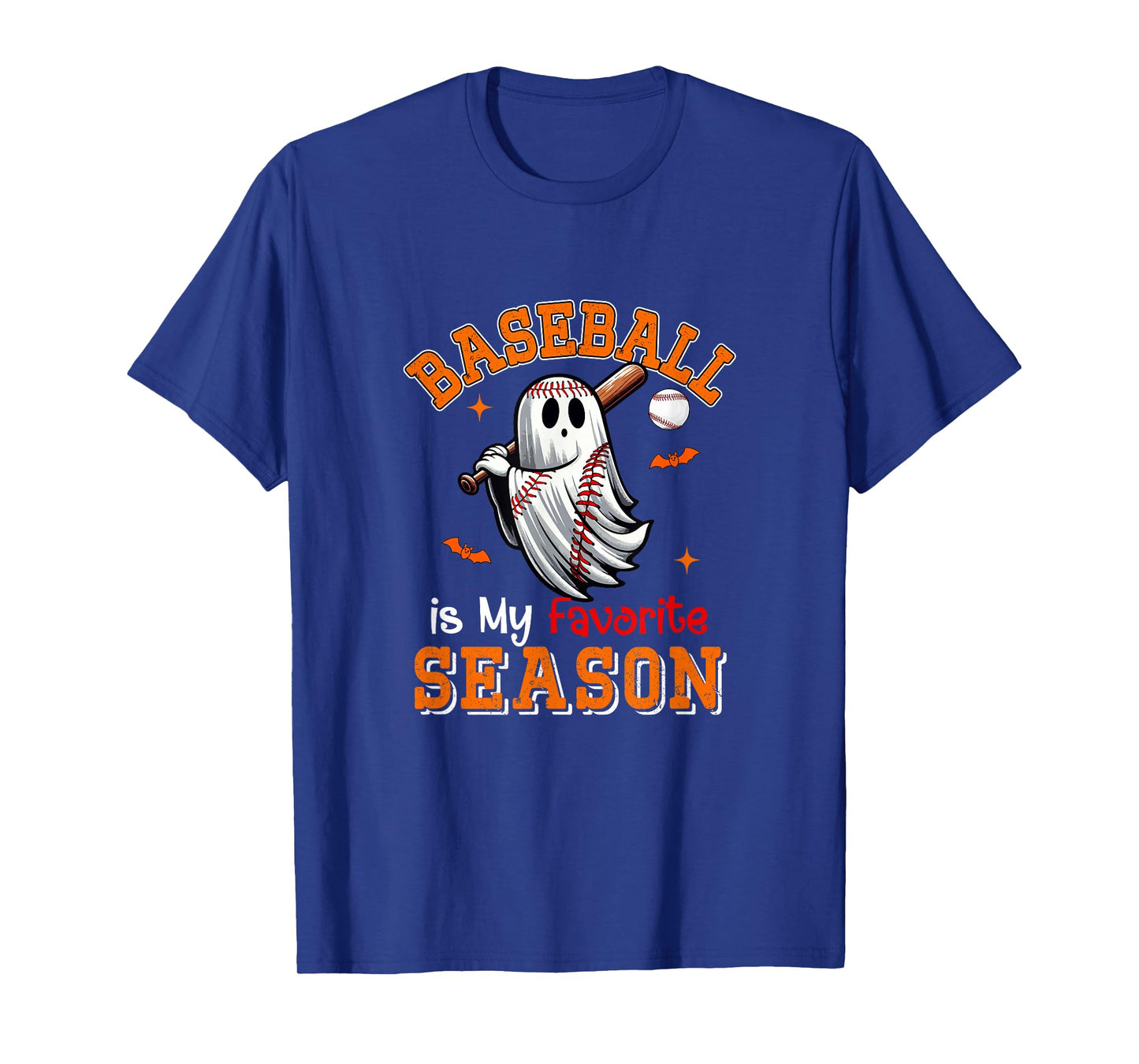 Baseball is Favorite Season Costume Player Halloween Boo T-Shirt