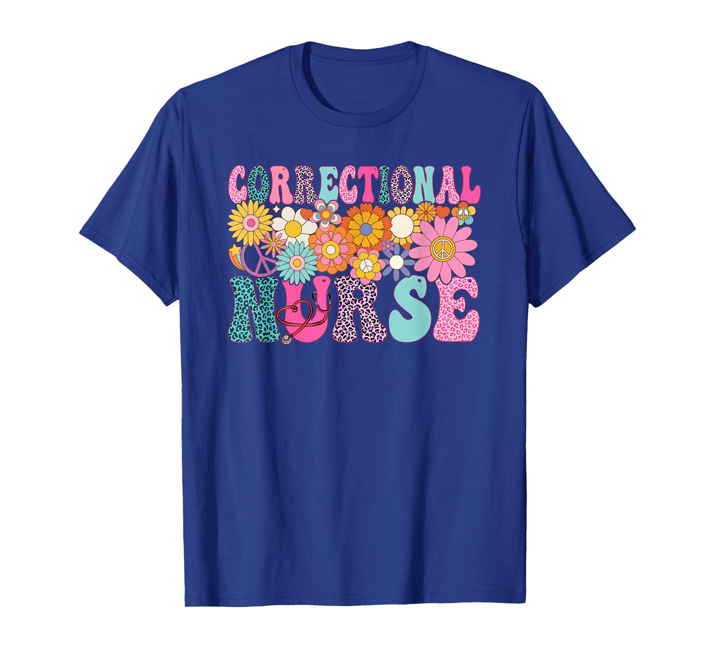 Correctional Nurse Week Groovy Appreciation Day For Women T-Shirt
