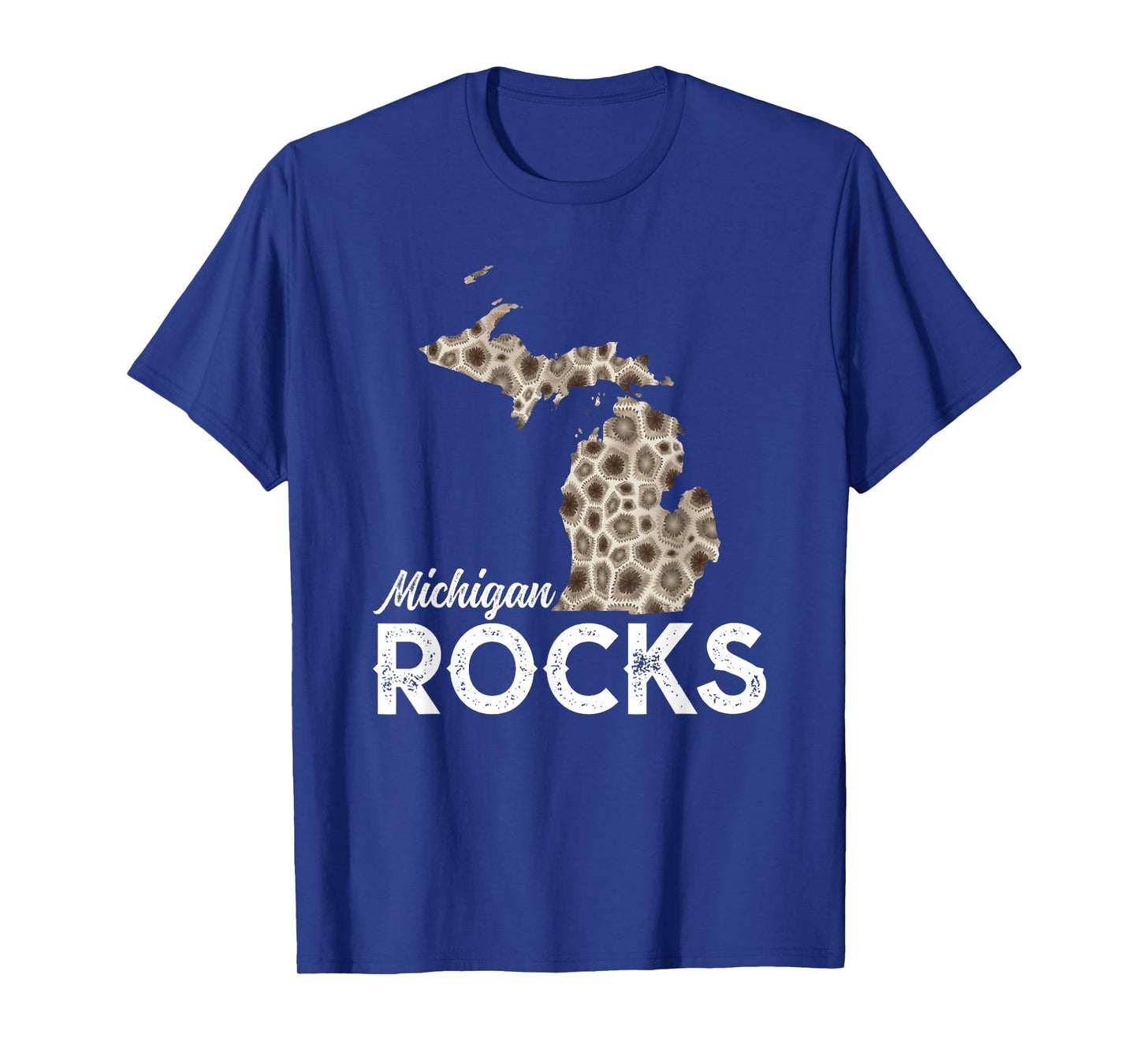 Michigan Rocks Petoskey Stones Midwest Rock Collector T-Shirt