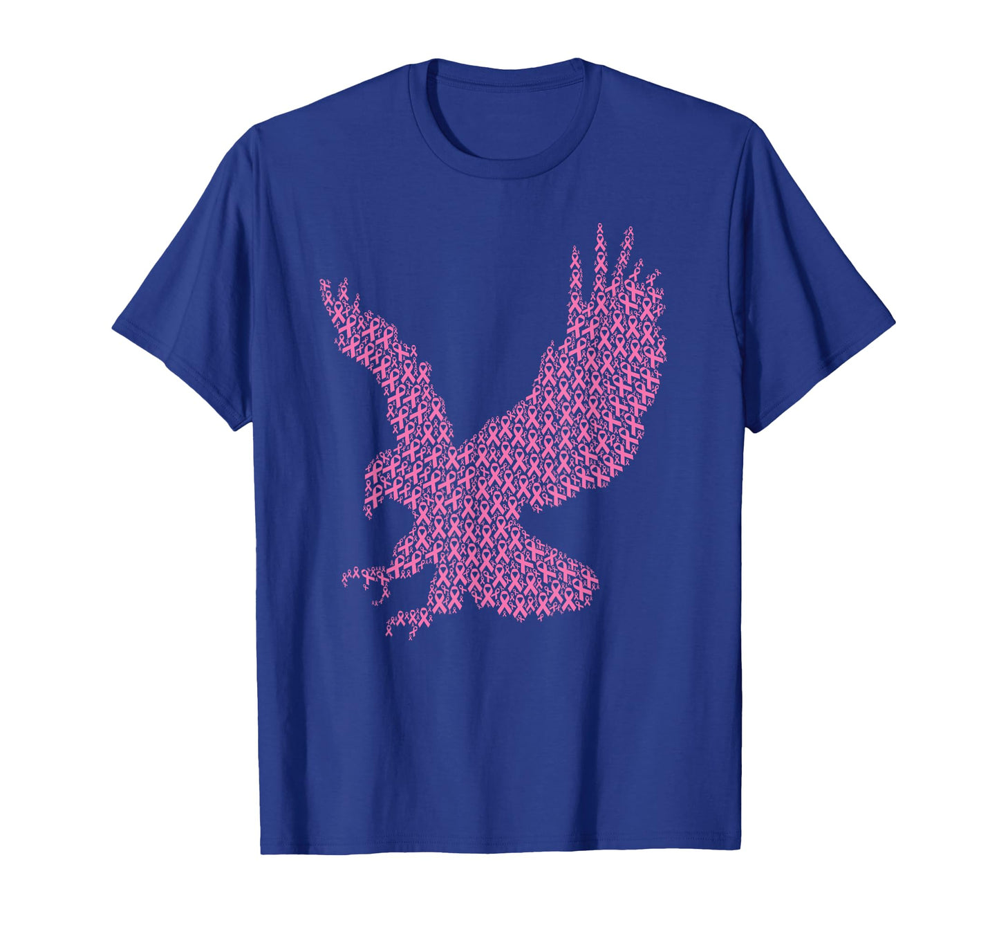 Breast Cancer Awareness Pink Ribbon & Survivor - Eagle T-Shirt