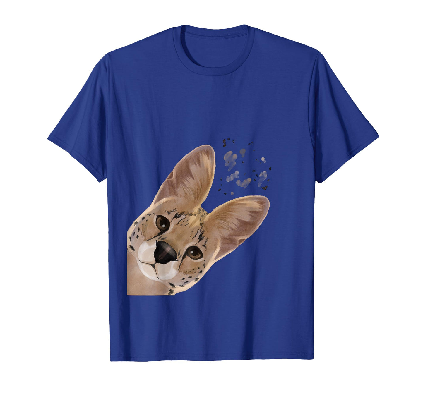 Funny Curious Serval T-Shirt
