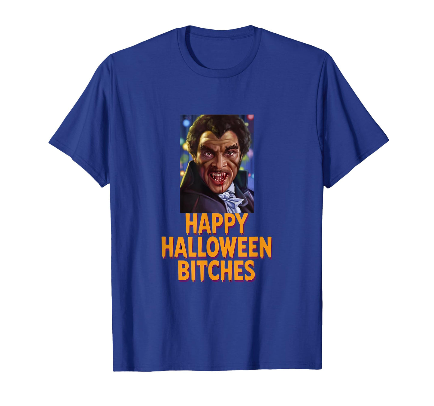 Happy Halloween Bitches – Scary Vampire Graphic T-Shirt