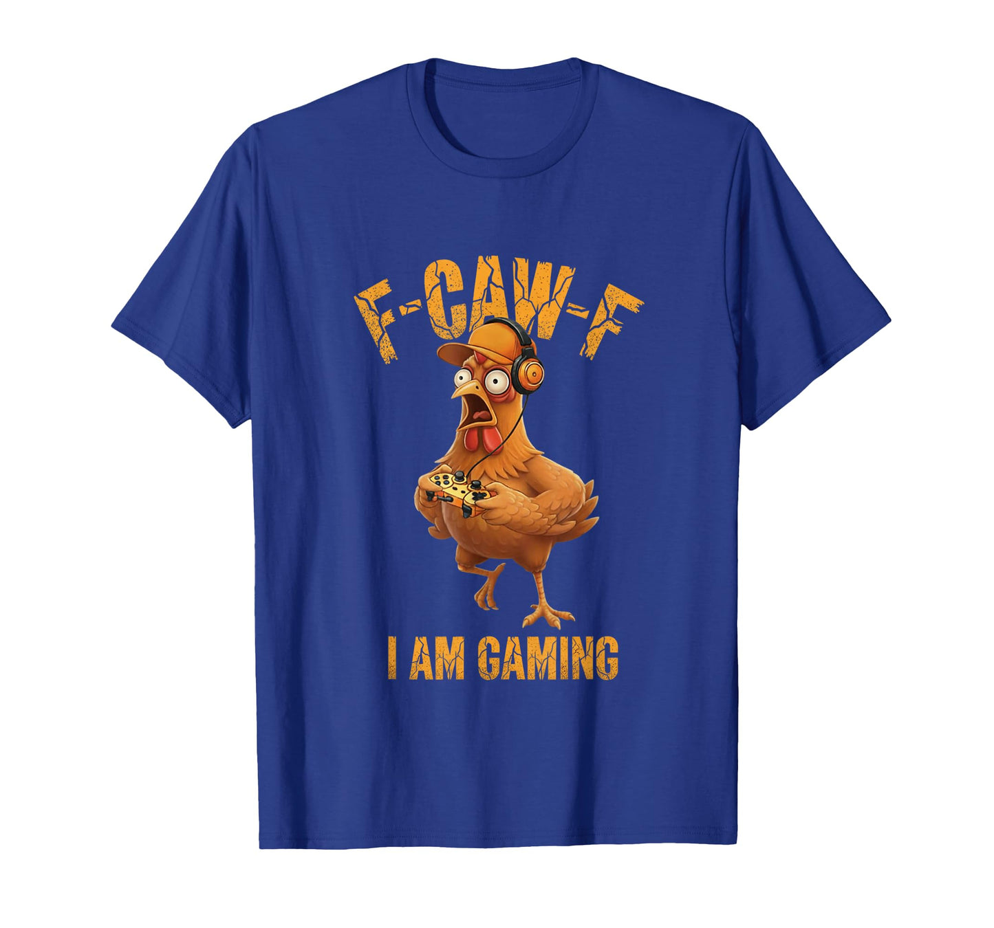 Funny F-CAW-F Gaming Rooster Respawn Meme Gamer Humor Quote T-Shirt
