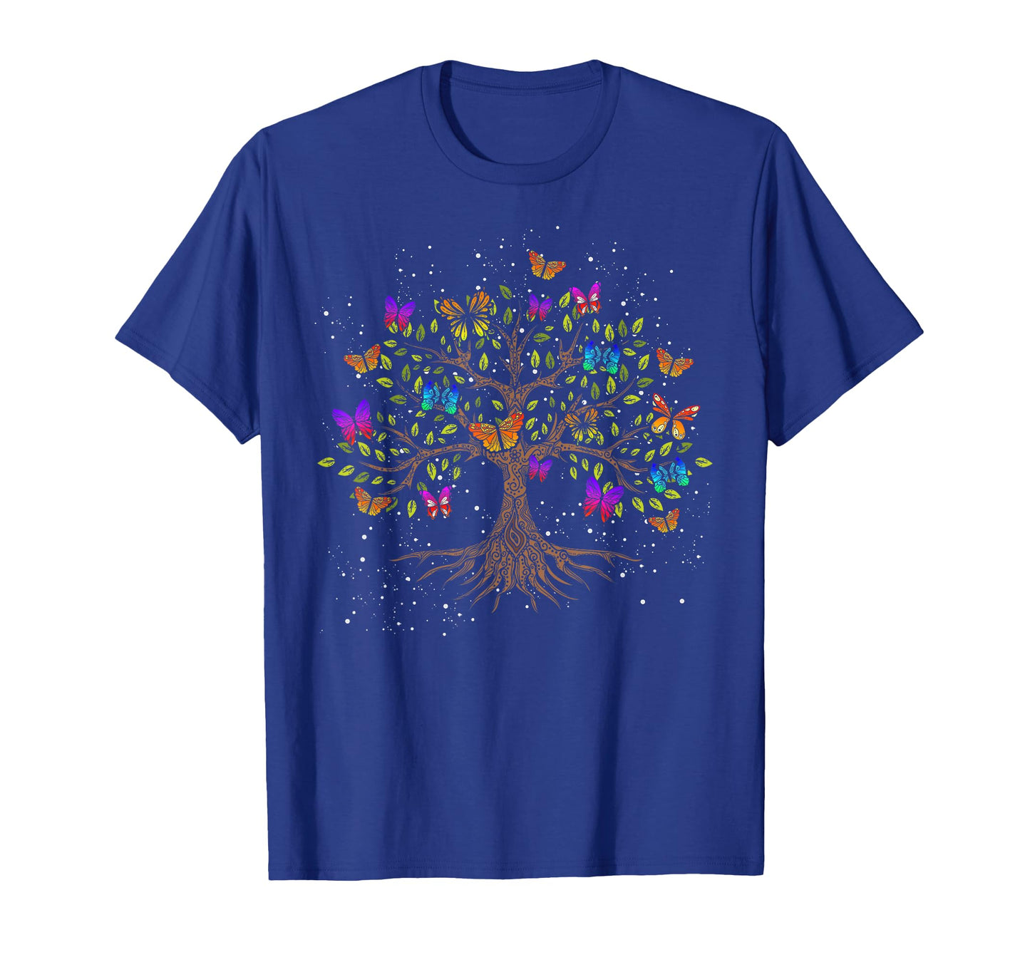 Colorful Insect Animal Butterfly Tree Beautiful Butterfly T-Shirt