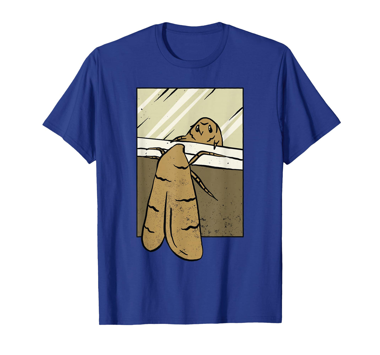 Moth looks at her reflection Moth Insect Entomology Insects T-Shirt