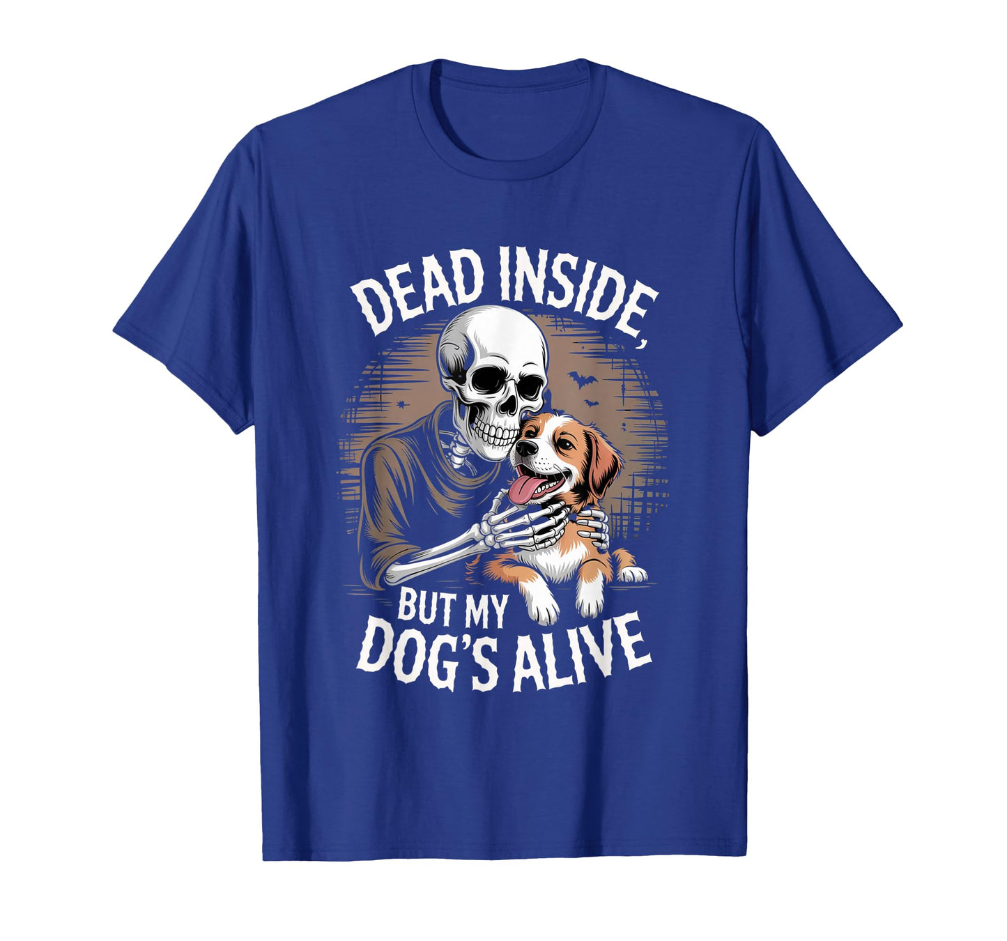 Halloween Therapy Dog Dead Inside But My Dog’s Alive T-Shirt