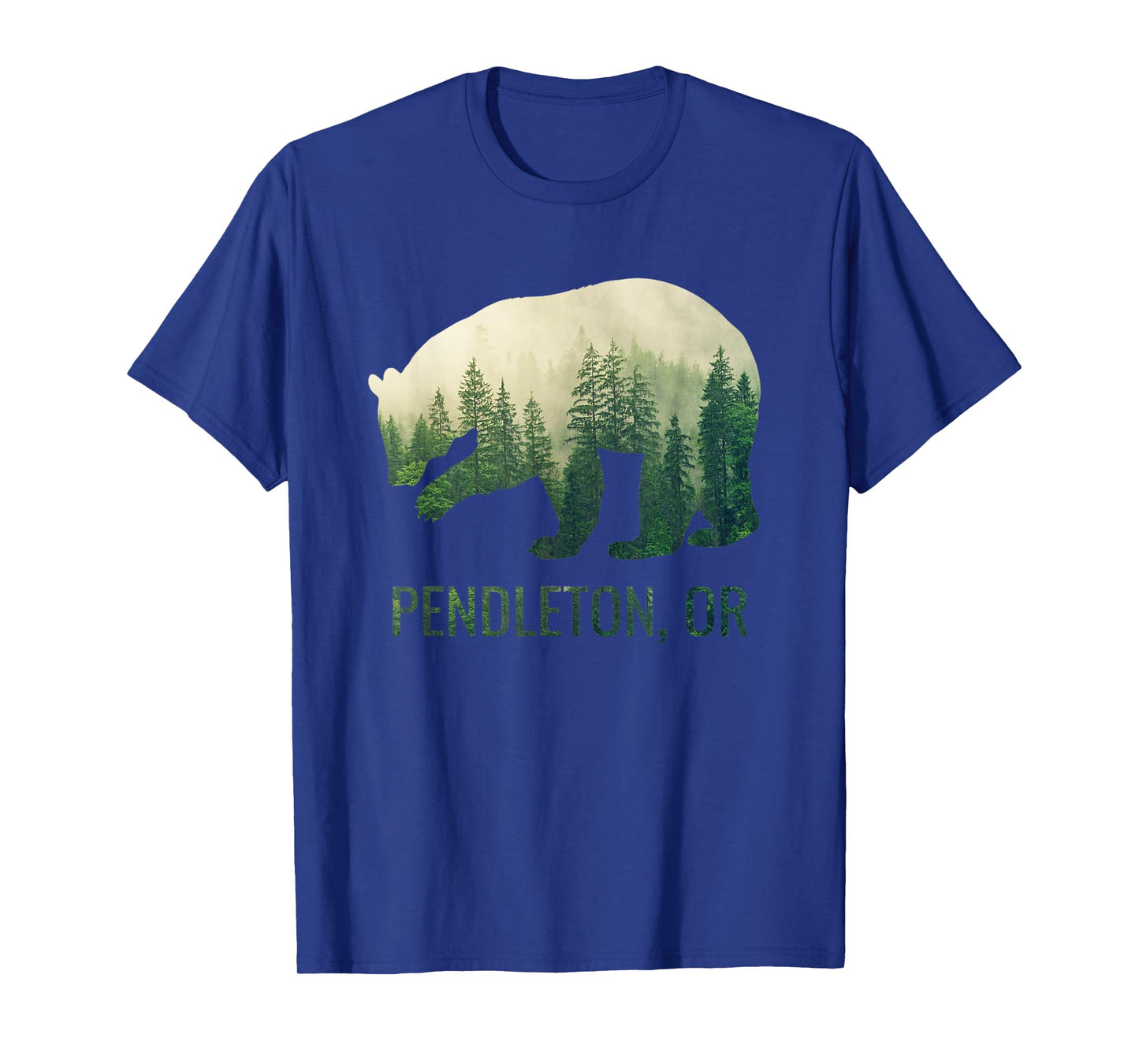 Pendleton Bear State Of Oregon Pacific NW Wildlife T-Shirt