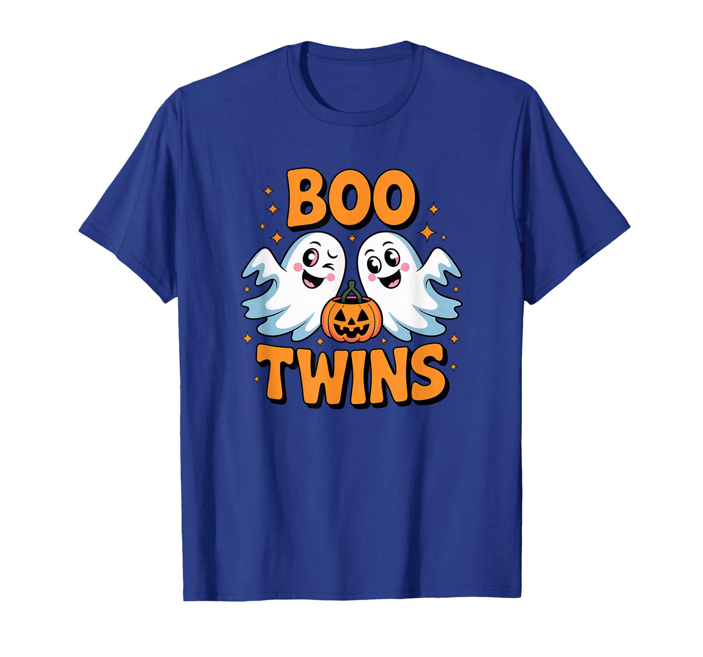 Boo Twins, Matching Twins Costume Halloween T-Shirt