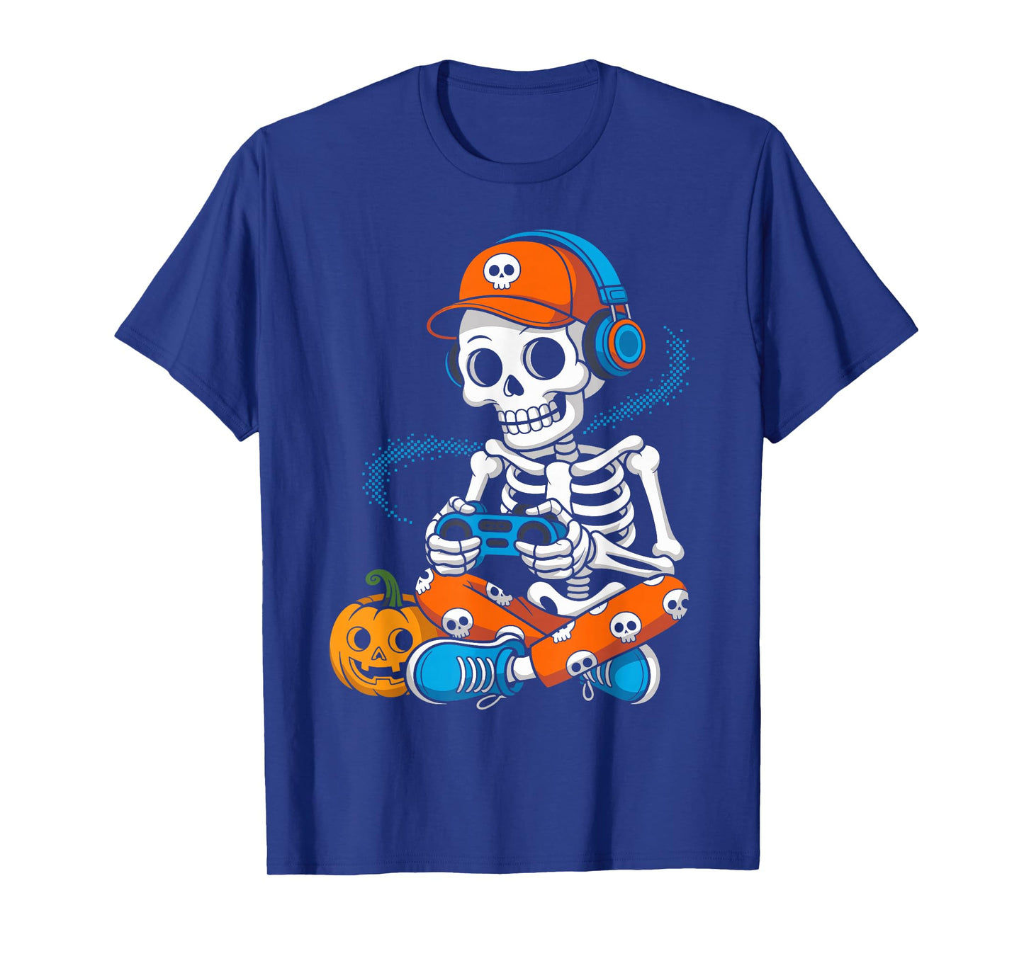 Gaming Skeleton Halloween Video Game Costume for Gamers T-Shirt