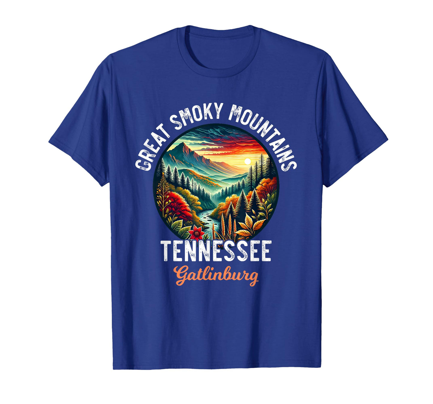 Great Smoky Mountains Tennessee Gatlinburg Vacation Souvenir T-Shirt
