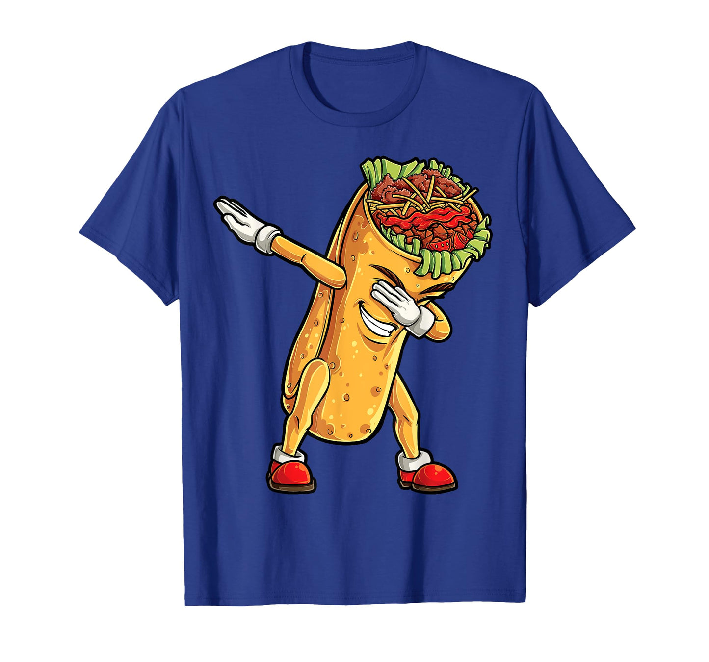 Dabbing Burrito T Shirt Cinco de Mayo Kids Boys Men Women T-Shirt