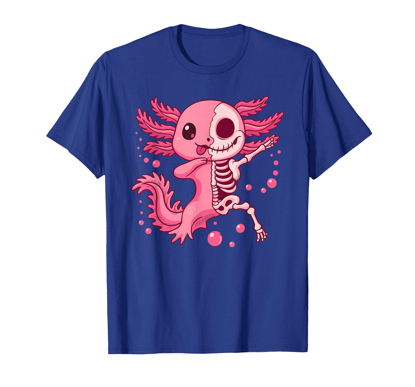 Cute Halloween Axolotl Spooky Animal Halloween Costume T-Shirt