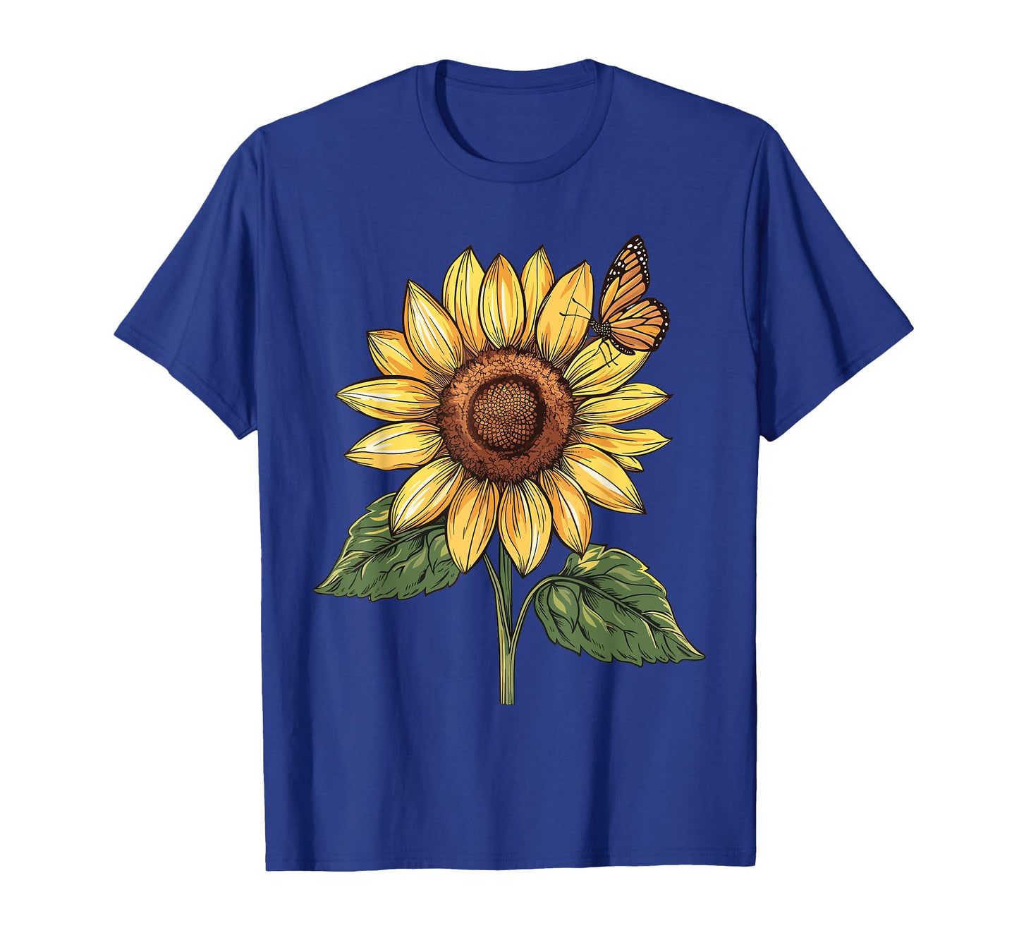 Sunflower and Butterfly T-Shirt