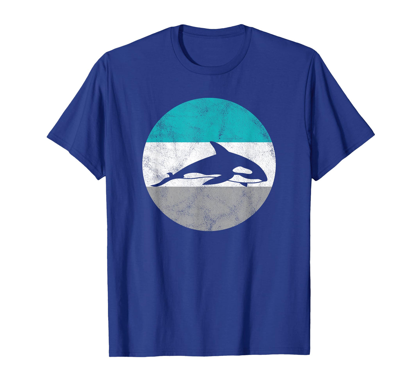 Orca Killer Whale Retro Gift For Men Women Boys & Girls T-Shirt
