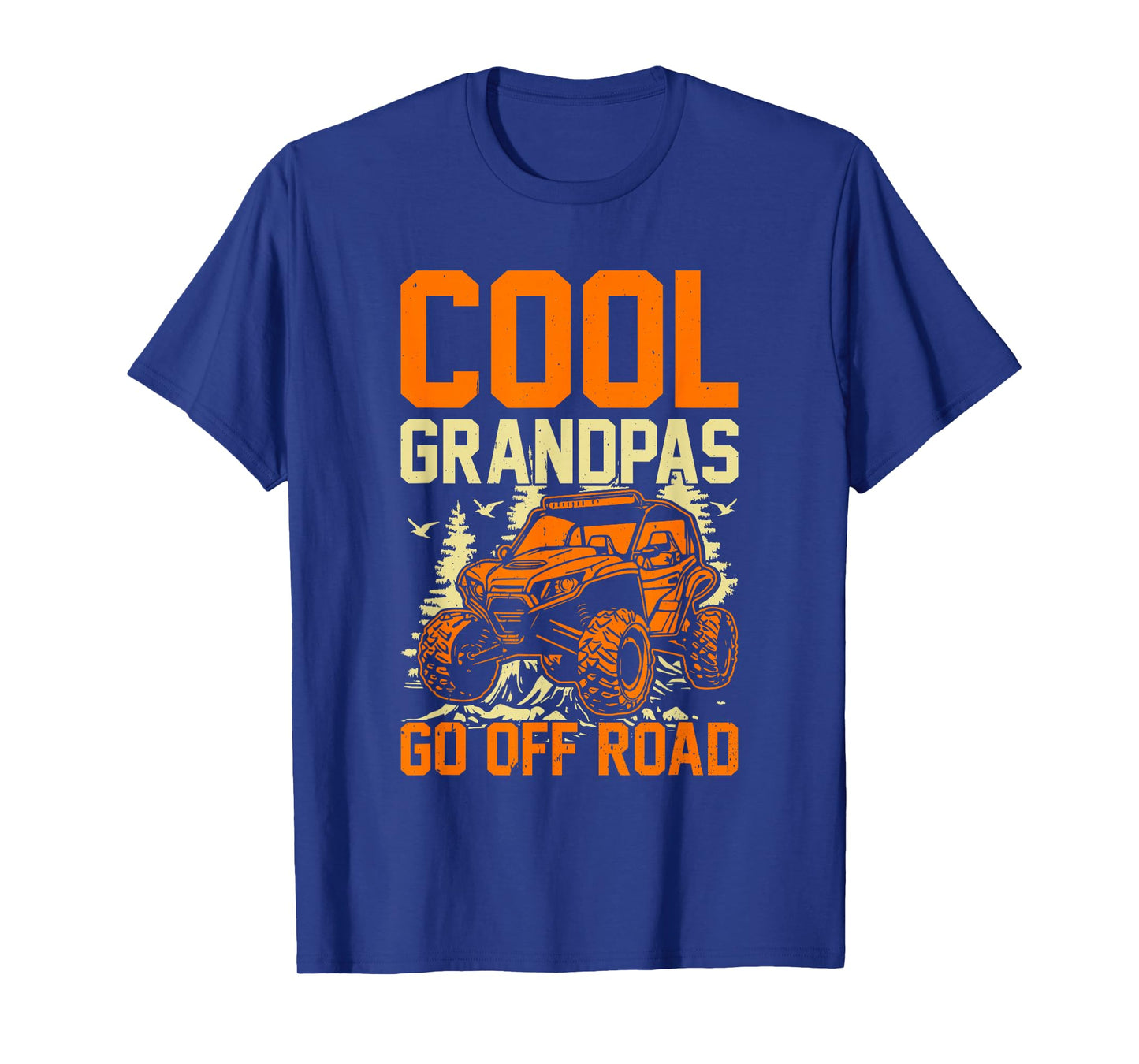 Cool SxS Design For Grandpa Men Off Road Ride UTV SxS Riding T-Shirt