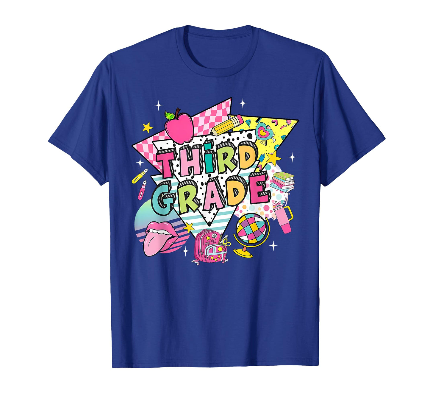 Third Grade Teacher Student Back To School Happy First Day T-Shirt