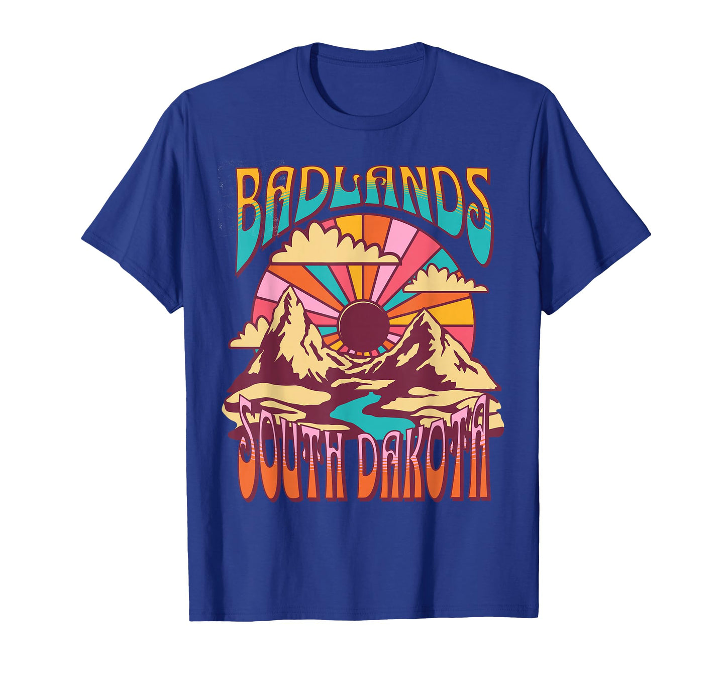 Badlands South Dakota Nature Hiking Mountains Outdoors T-Shirt