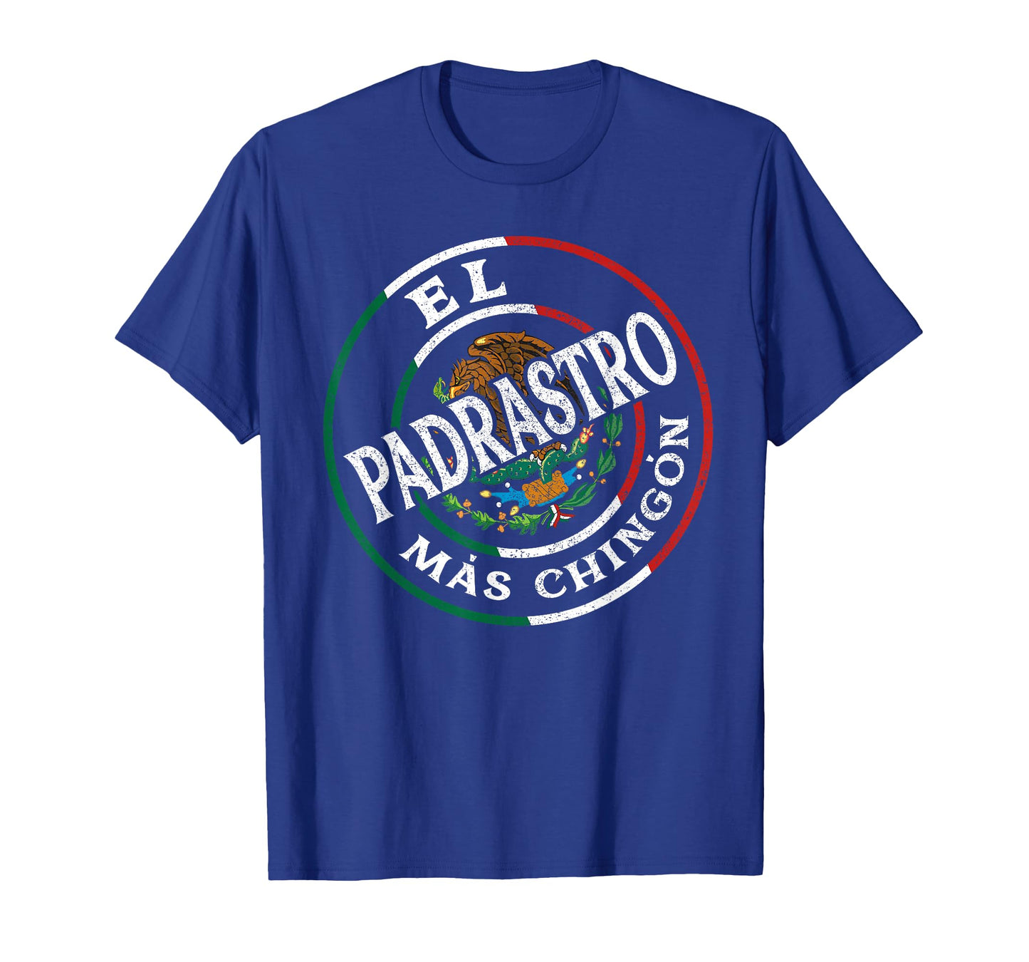 El Padrastro Mas Chingon Mexican Spanish Grandpa Fathers Day T-Shirt