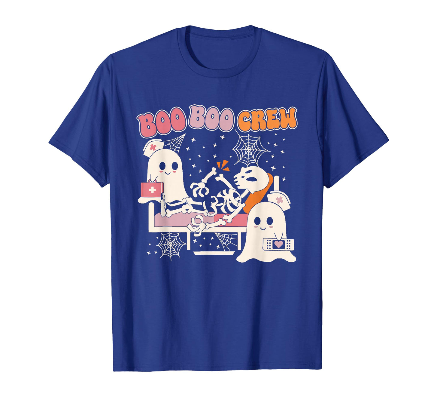 Boo Boo Crew Ghost Nurse Halloween T-Shirt