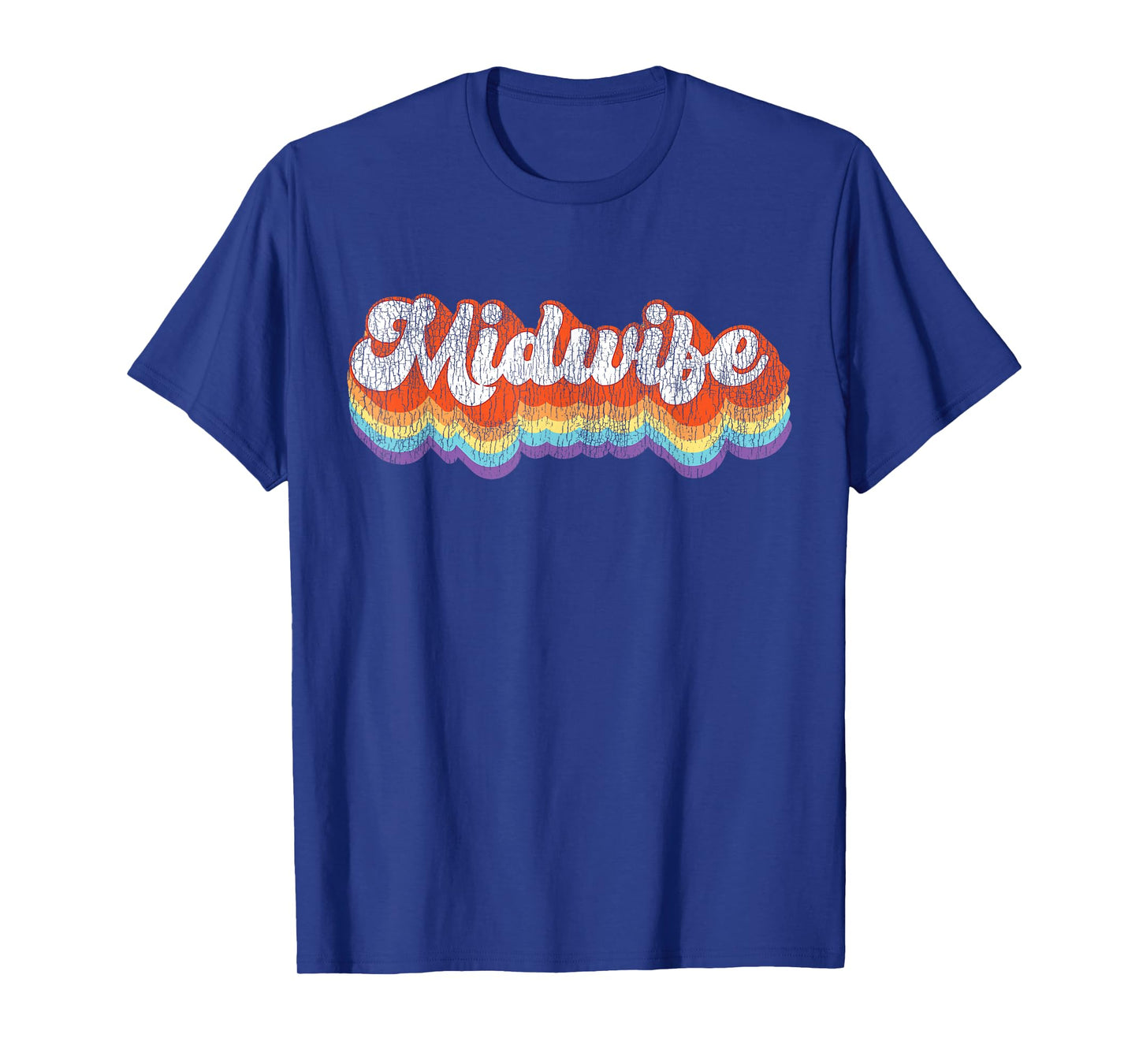 Nurse Midwife Birth Worker Retro Vintage Midwife T-Shirt