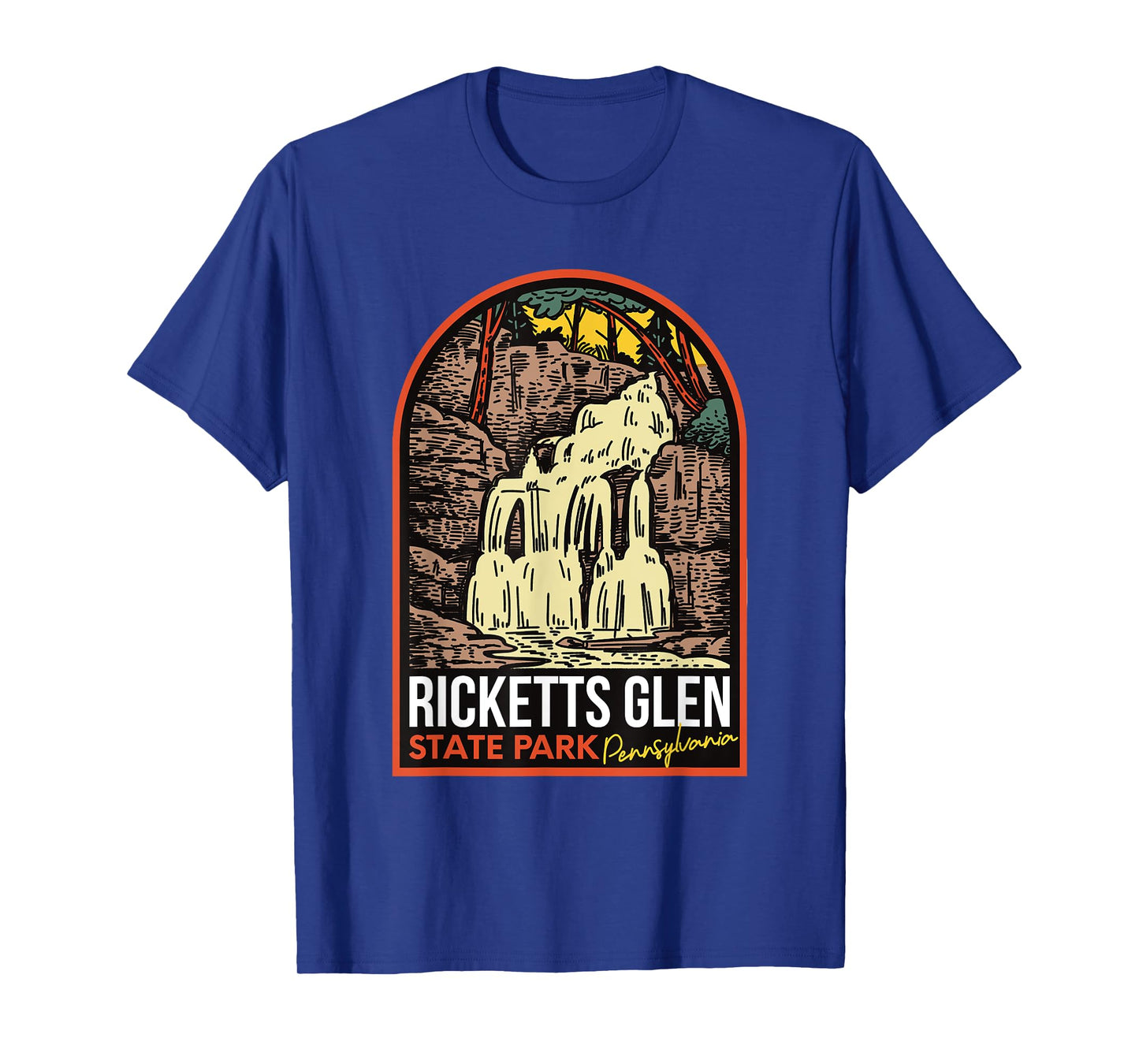 Ricketts Glen State Park Pennsylvania Vintage T-Shirt