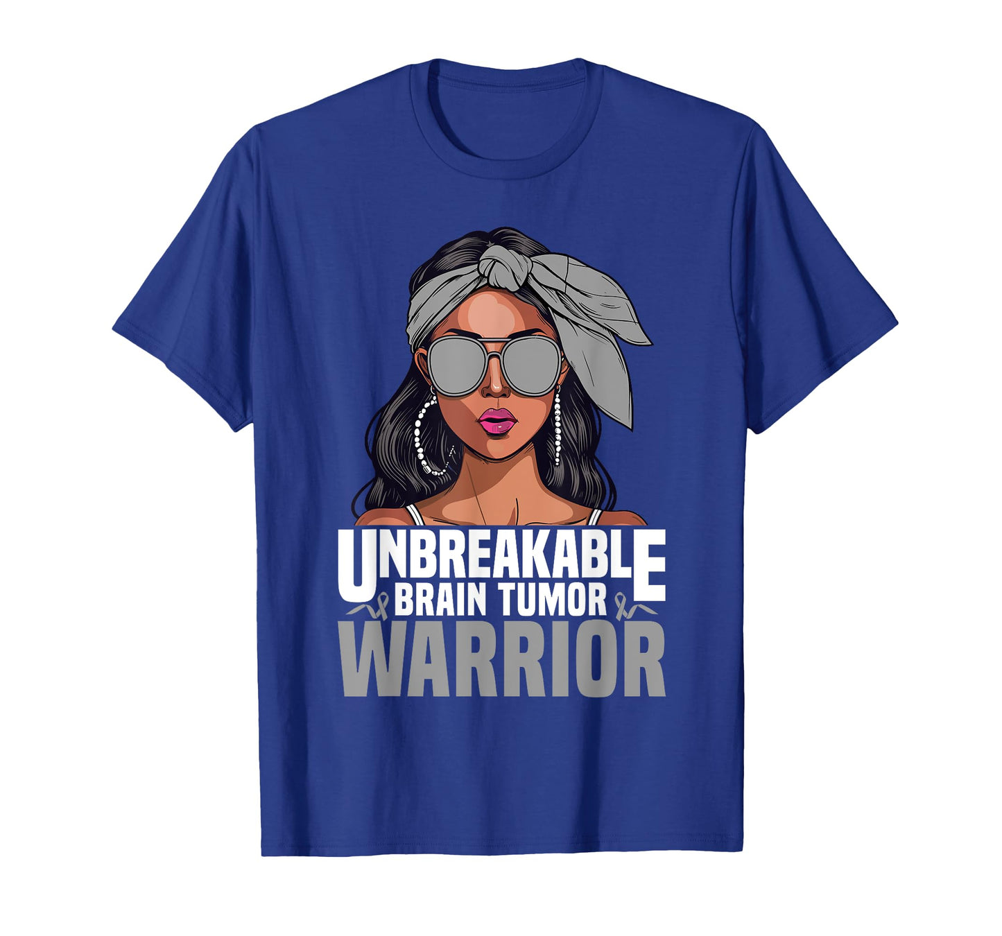 Brain Cancer Warrior Glioblastoma Unbreakable Brain Tumor T-Shirt