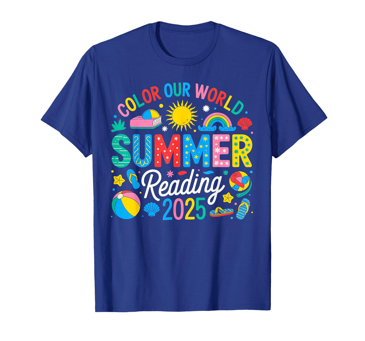 Color Our World Summer Reading Program 2025 T-Shirt