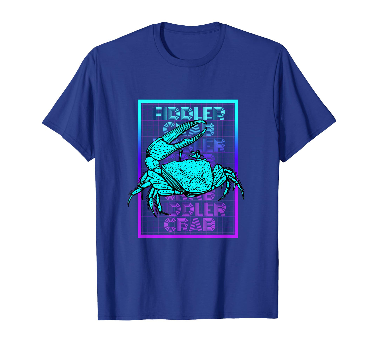 Fiddler Crab Vintage Retro Fiddler Crab T-Shirt