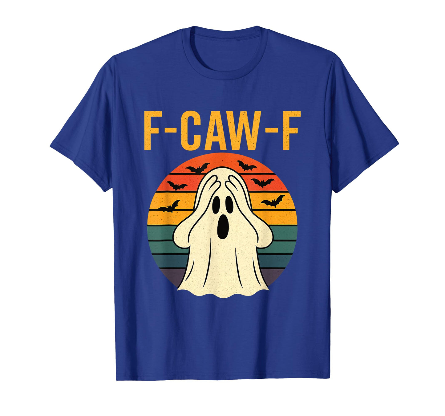 F-Caw-F Funny Ghost Meme Humor Quote Hallowee T-Shirt