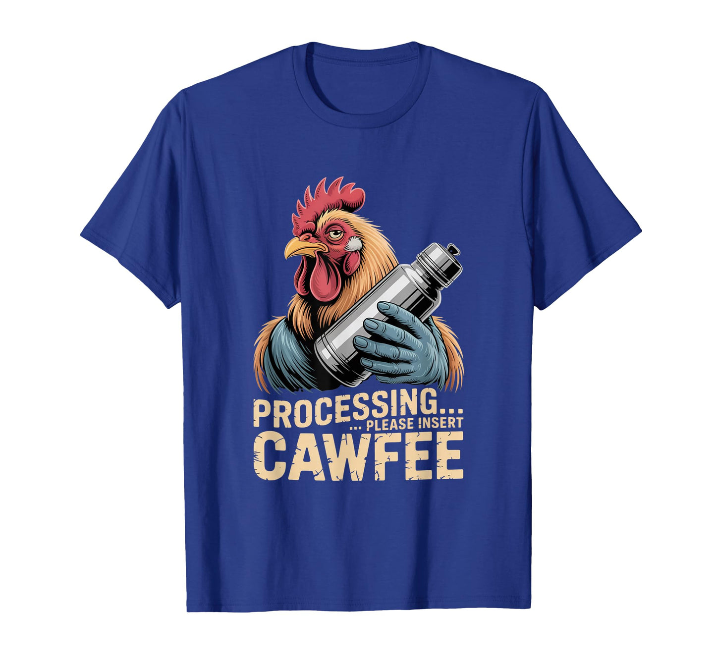 Funny Coffee Lover F-CAW-F Cawfee T-Shirt
