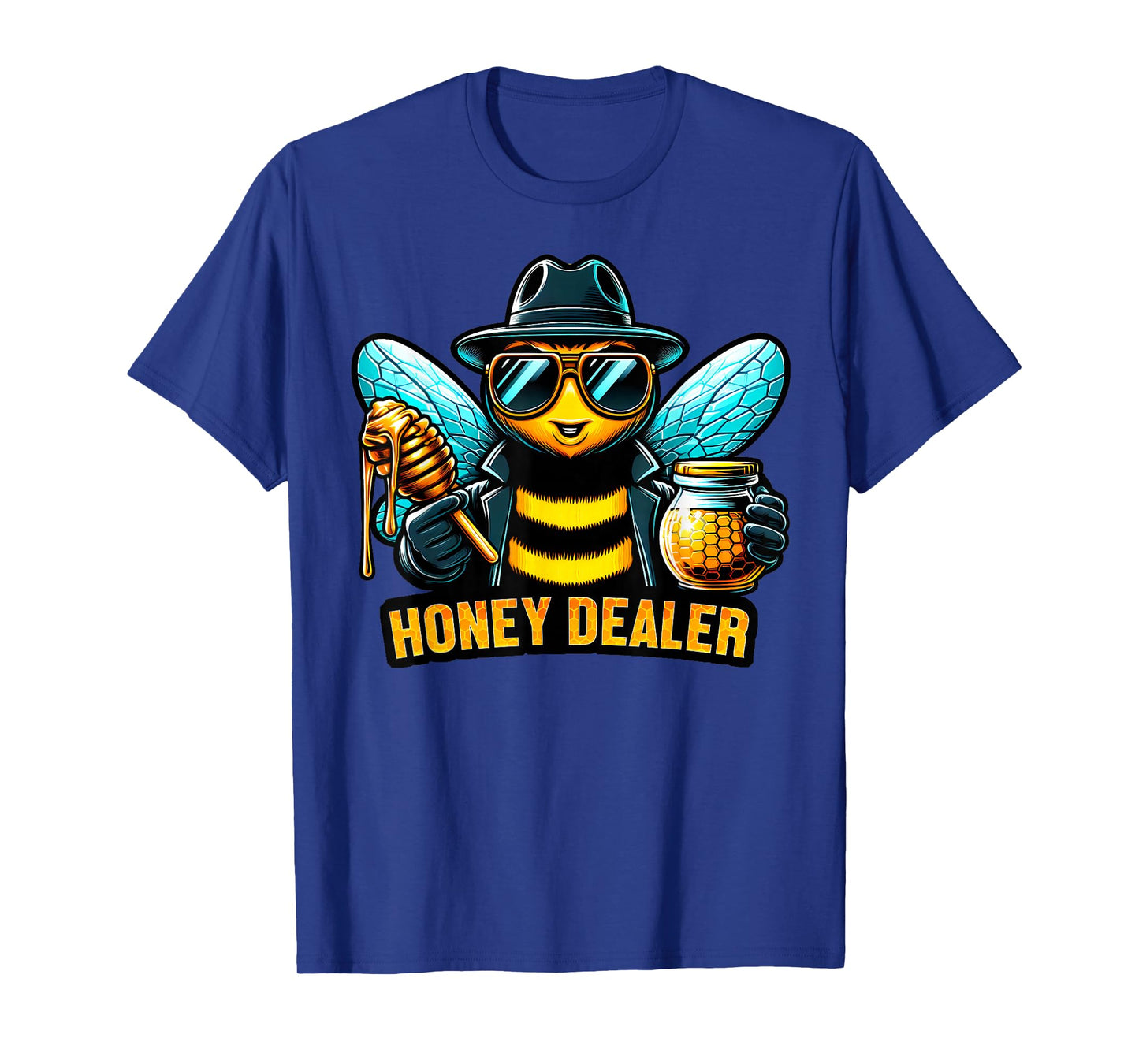 Honey Dealer Beekeeper Honeycomb Beekeeping Queen Bees T-Shirt