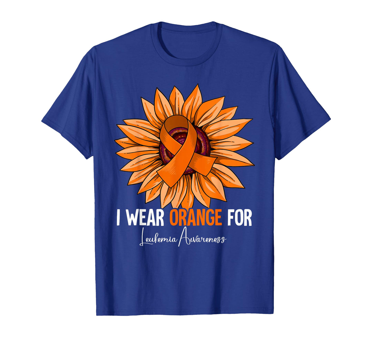 I Wear Orange For Leukemia Awareness T-Shirt