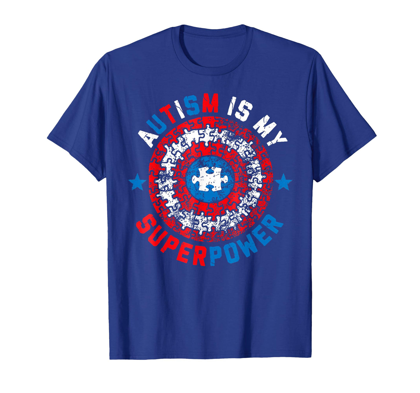 Autism Is My Superpower Autism Awareness Autistic For Boys T-Shirt