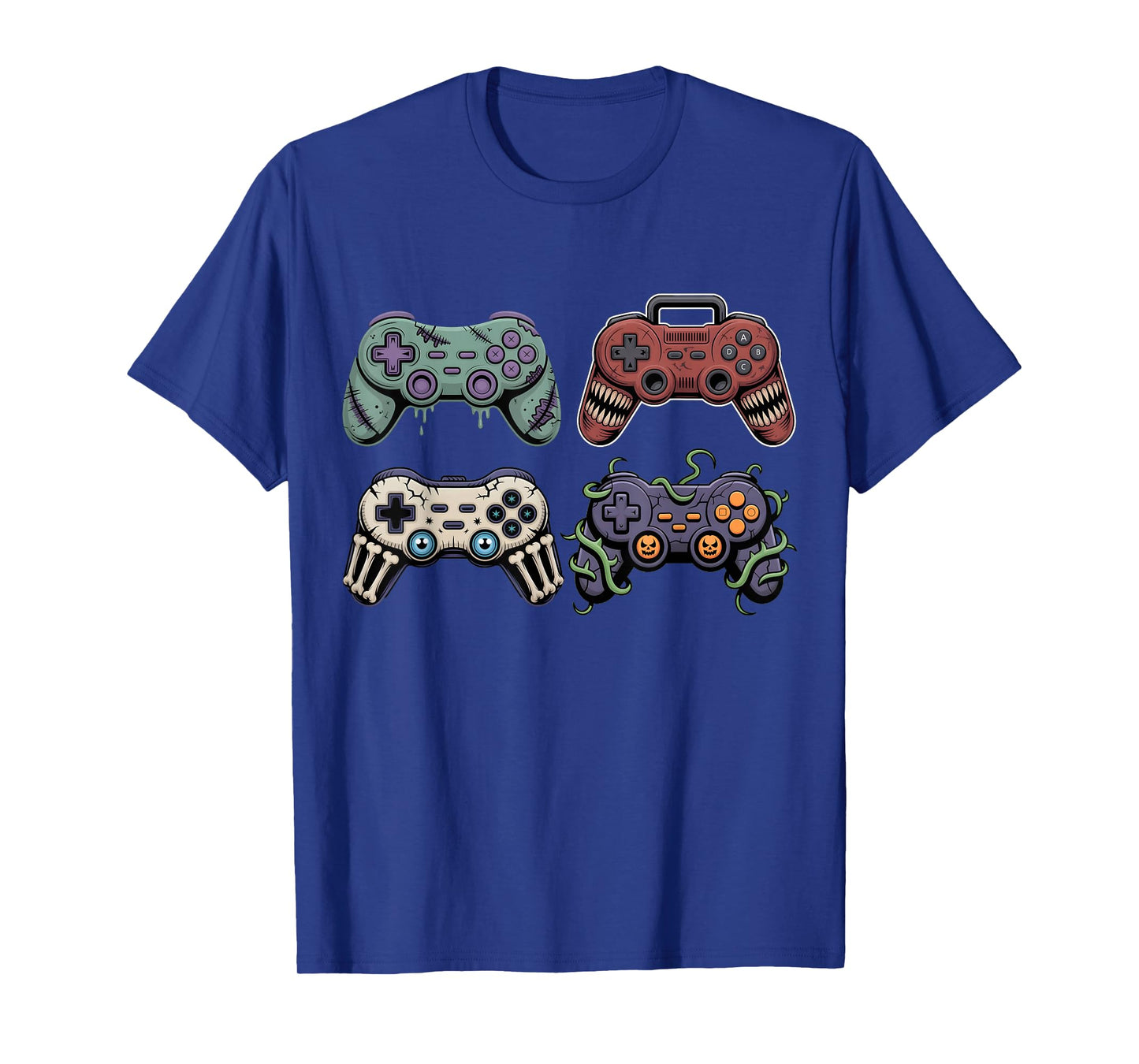 Spooky Gamer Halloween Gaming Controller Gamer Boys Girls T-Shirt