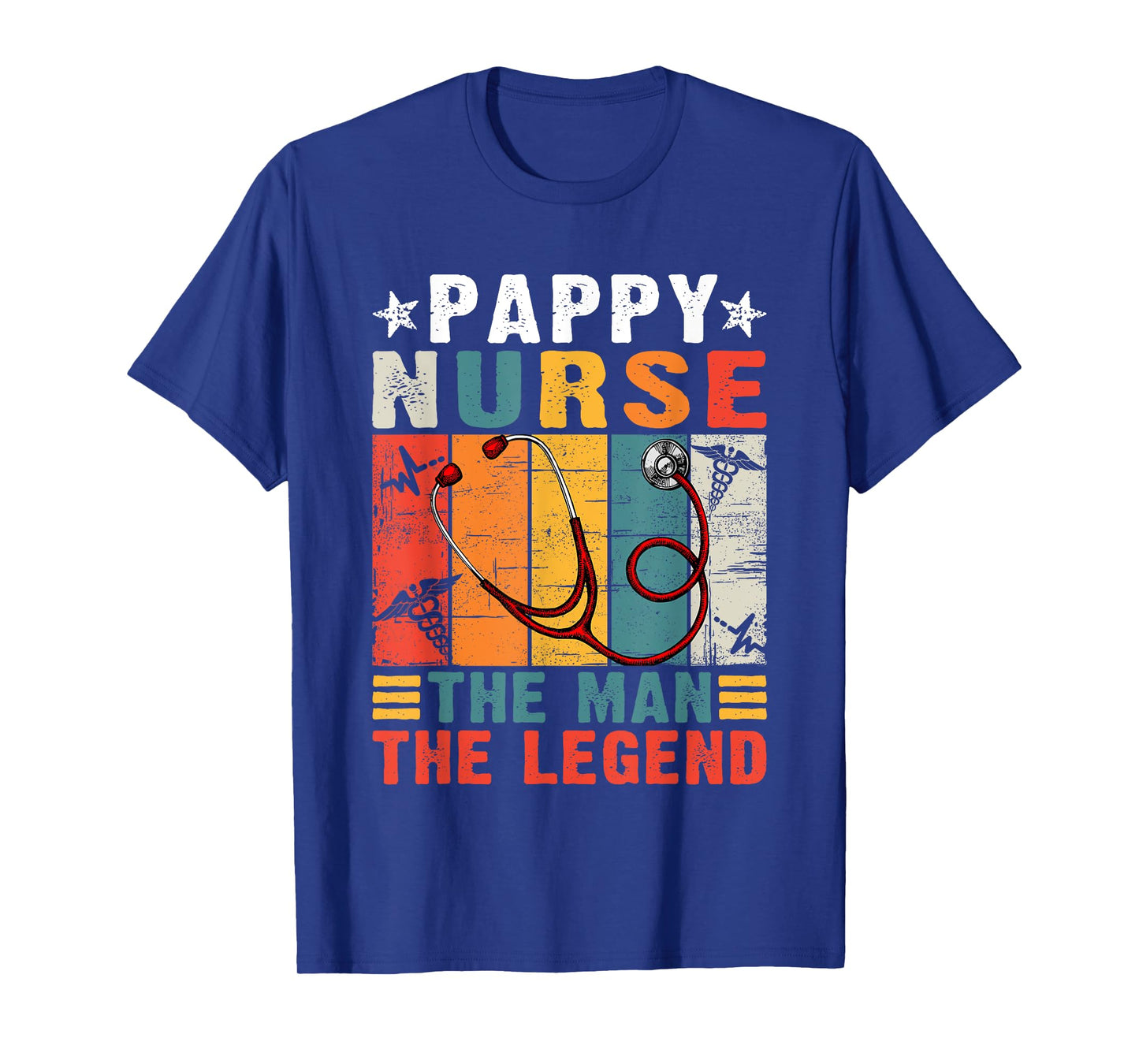 Father's Day Vintage Pappy Nurse The Man The Legend T-Shirt