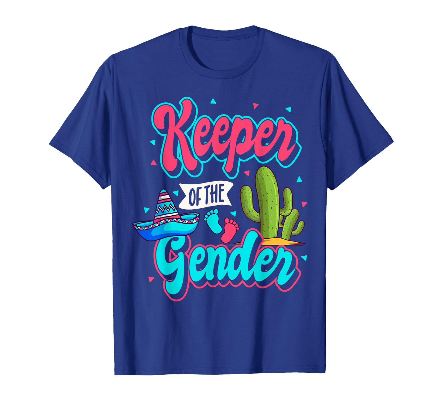 Mexican Gender Reveal Cinco de Mayo Baby Shower Party Fiesta T-Shirt