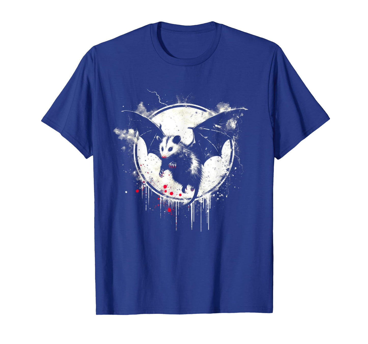 Opossum Bat - Funny Cute Possum Bat Halloween Lover T-Shirt