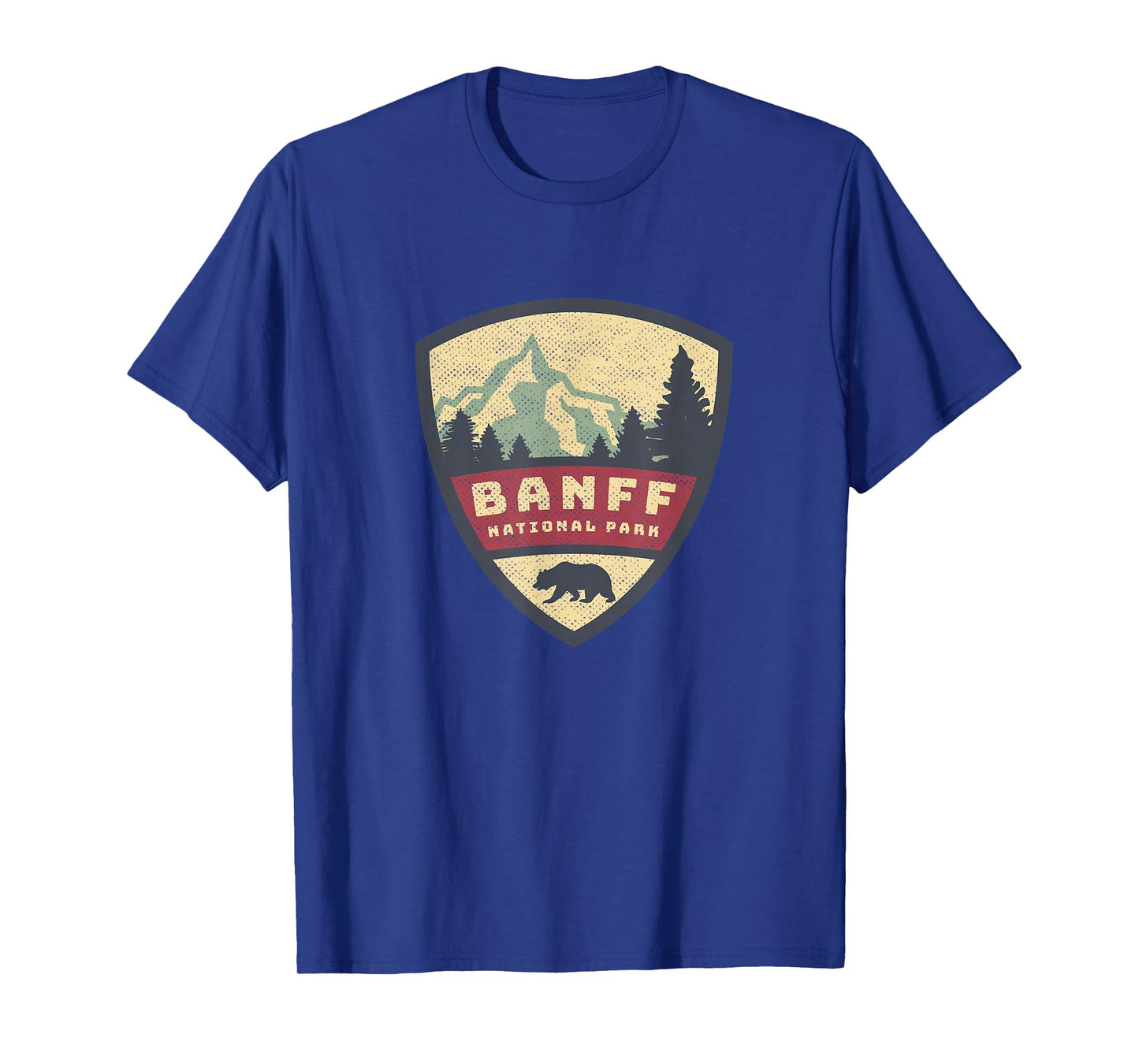 Vintage Retro Canadian Banff National Park Rustic Souvenirs T-Shirt