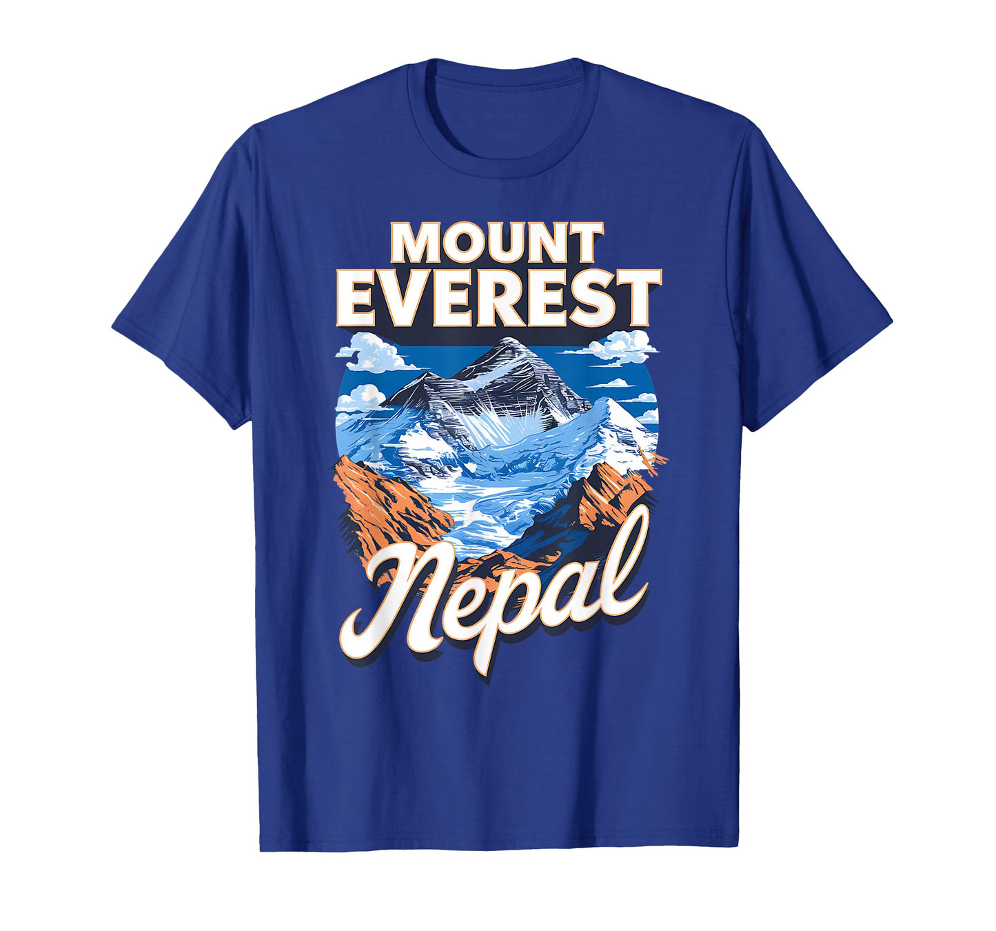 Scenic View of Mount Everest Nepal T-Shirt