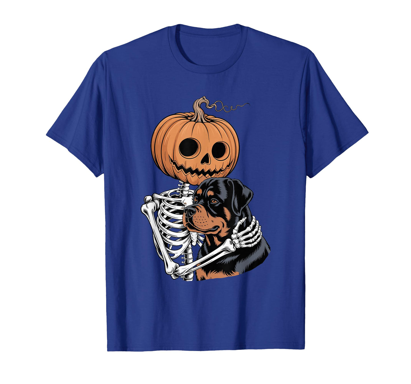 Halloween Skeleton Rottweiler Rottweilers Rot Dog Rottie T-Shirt