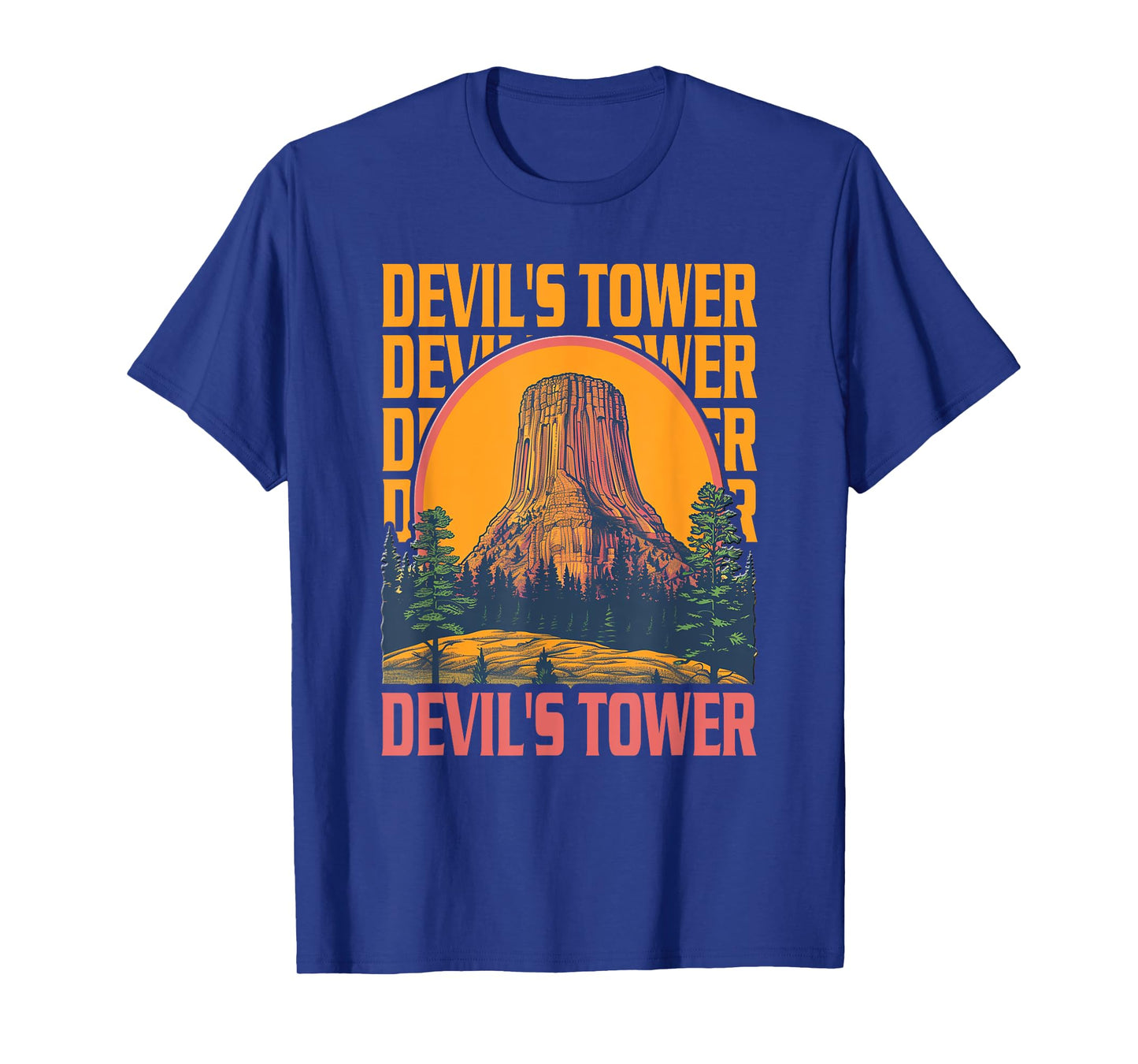Devils Tower Tshirt - Devils Tower T-Shirt