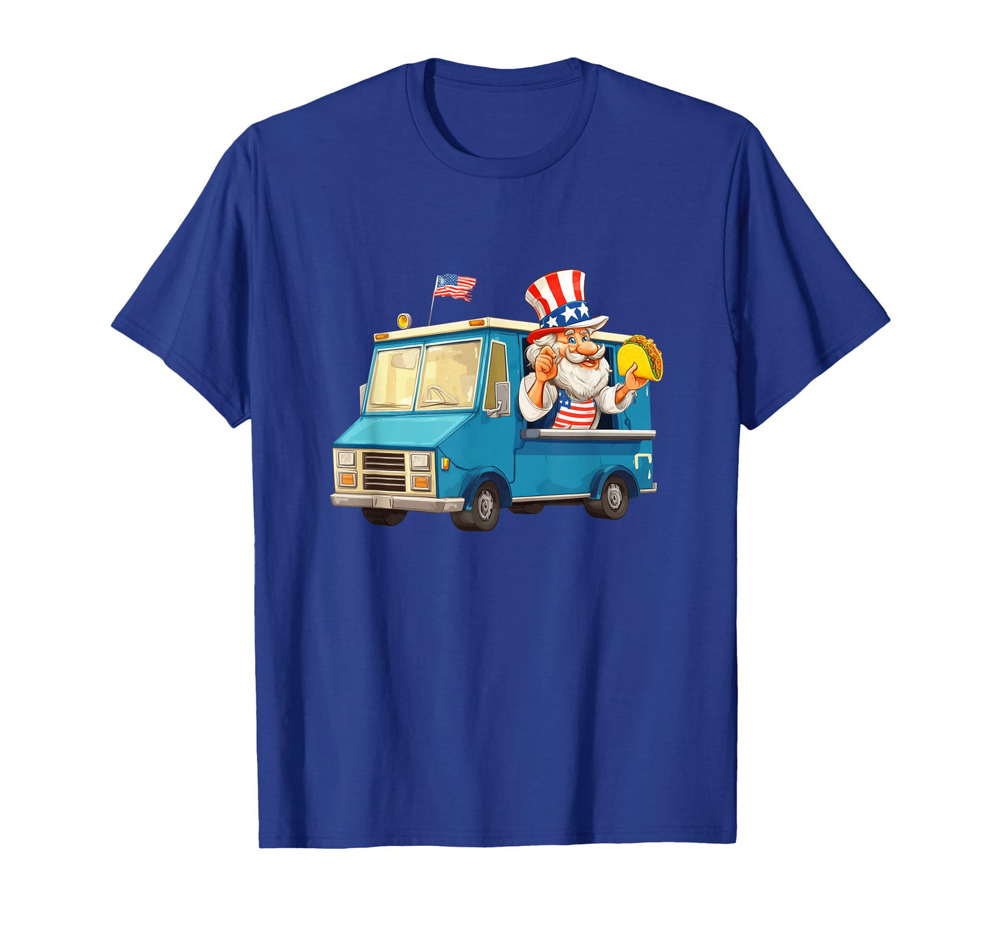 Amazing Patriotic Taco Food Truck Costume T-Shirt