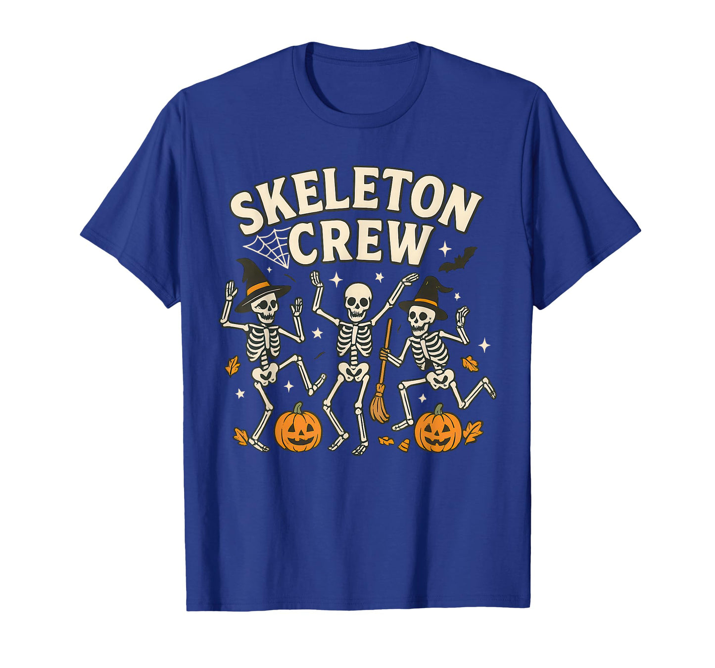 Skeleton Crew Funny Halloween Dancing Skeletons T-Shirt