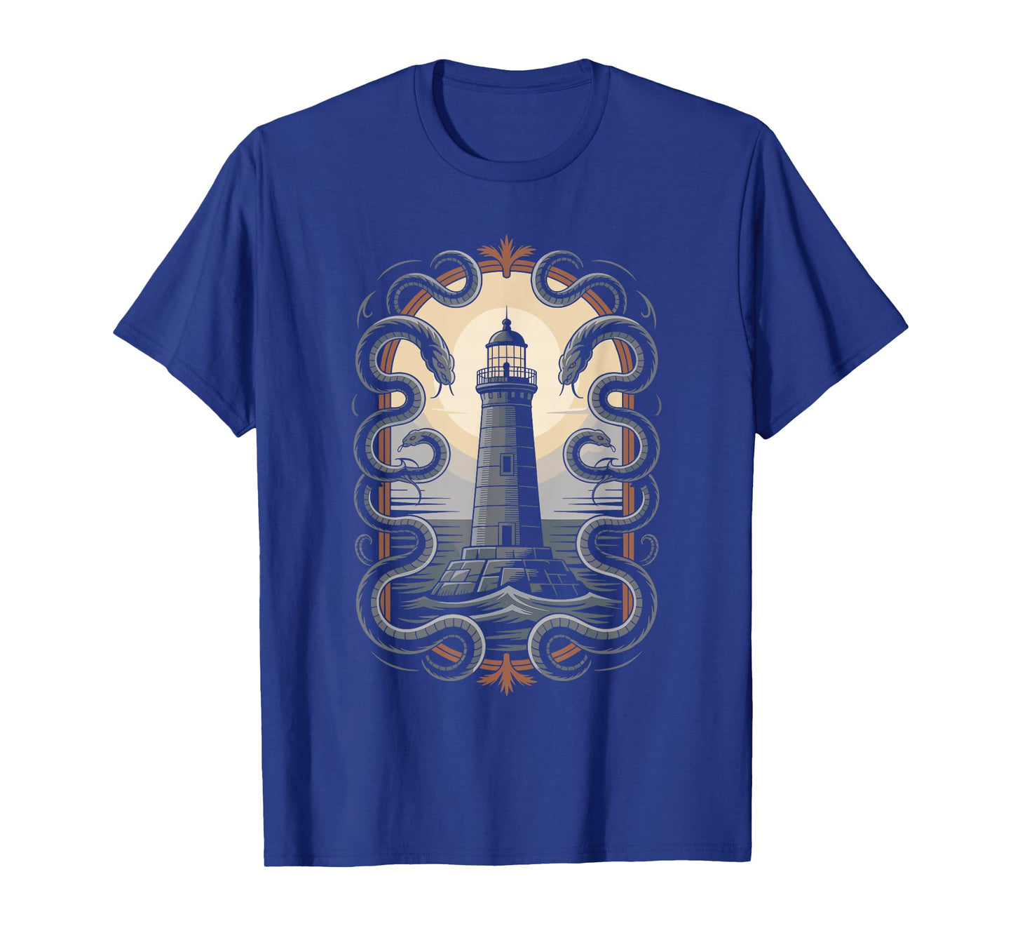 Ocean Academia Coastal Scholar Marine Science Nerd Vintage T-Shirt