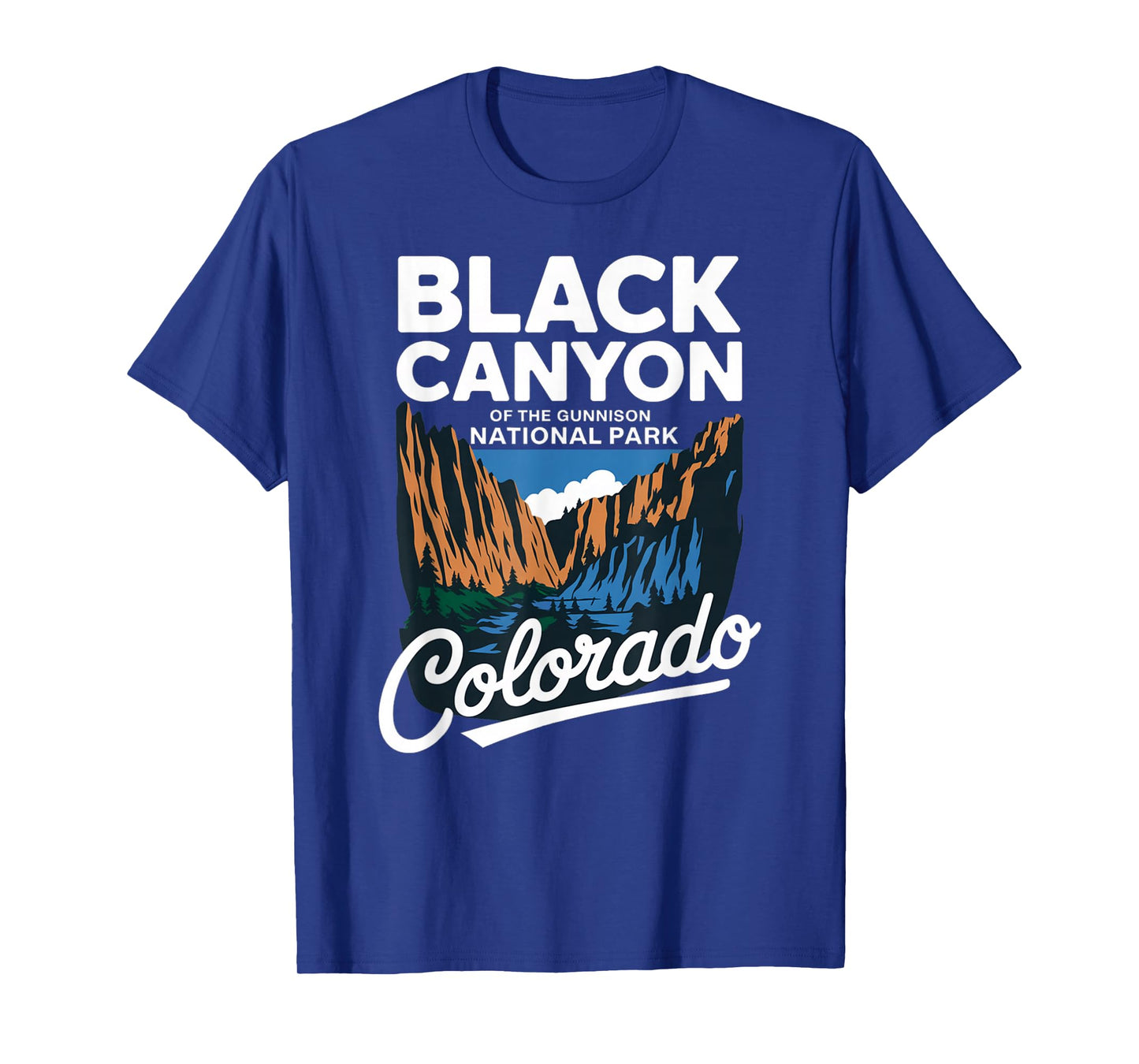 Colorado Gunnison Black Canyon National Park Scenic T-Shirt