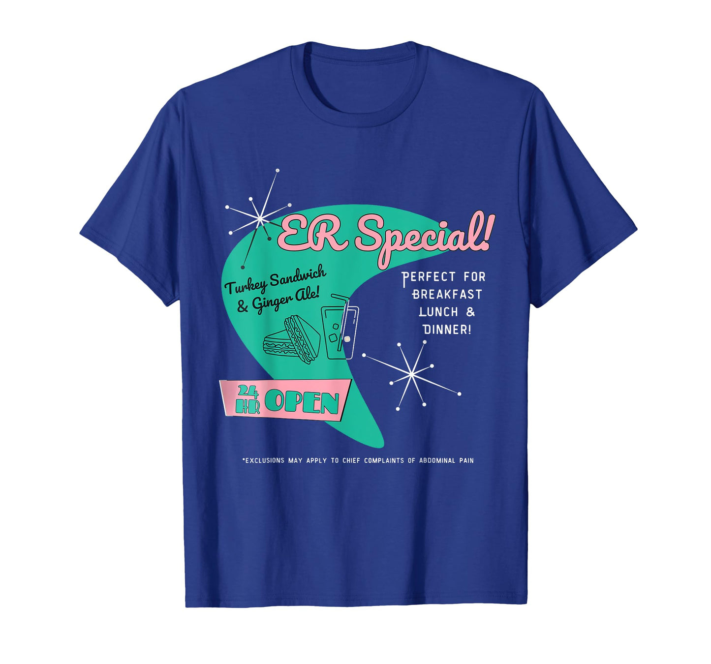 Emergency Room Parody Medical Joke for ER Physicians Nurses T-Shirt