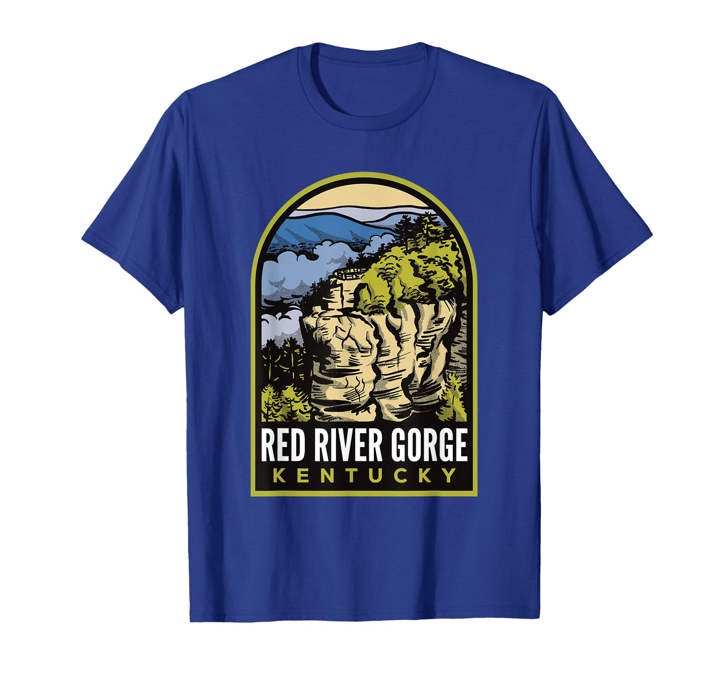 Red River Gorge Chimney Top Rock T-Shirt