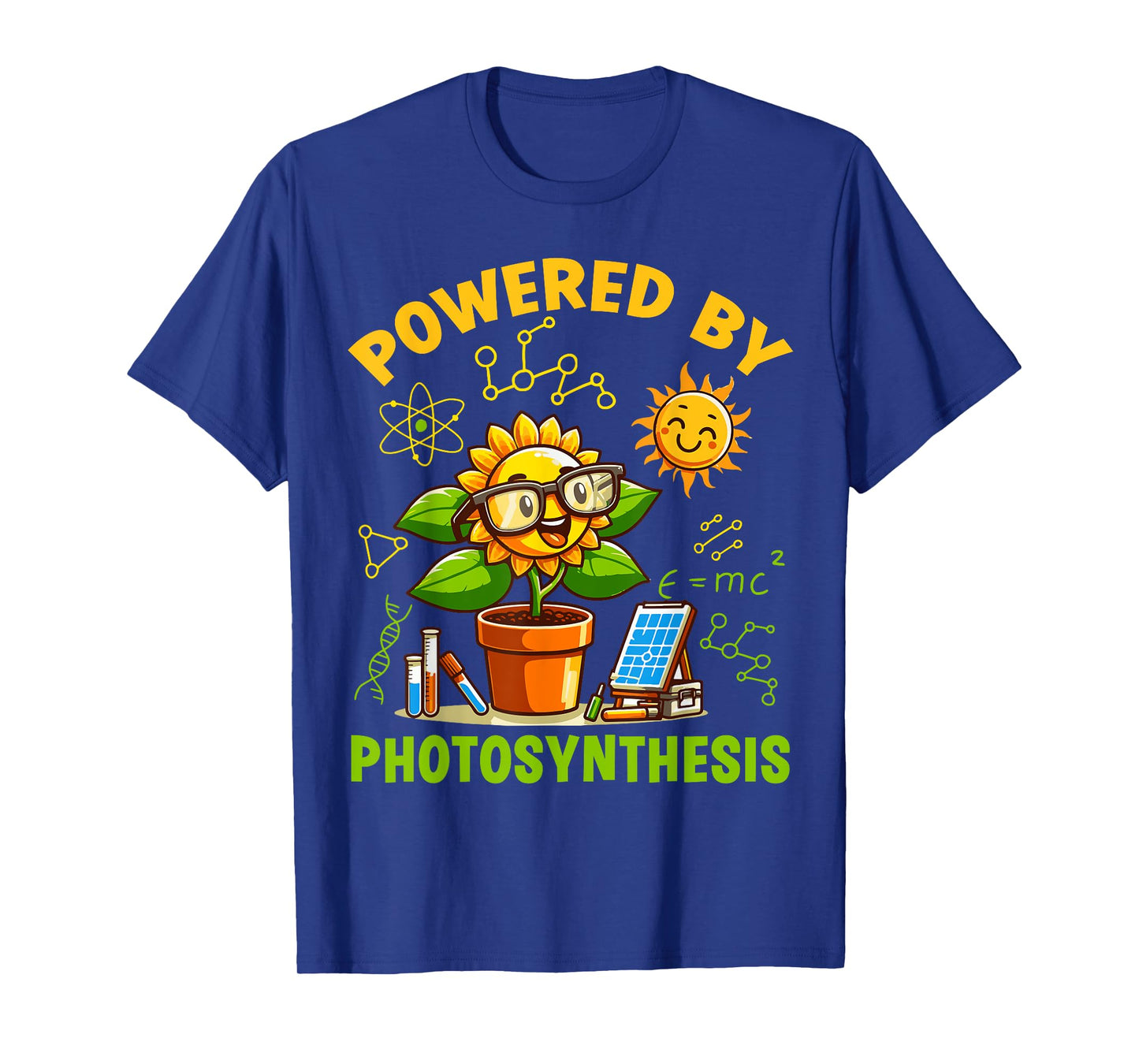 Powered by Photosynthesis Science Botany T-Shirt